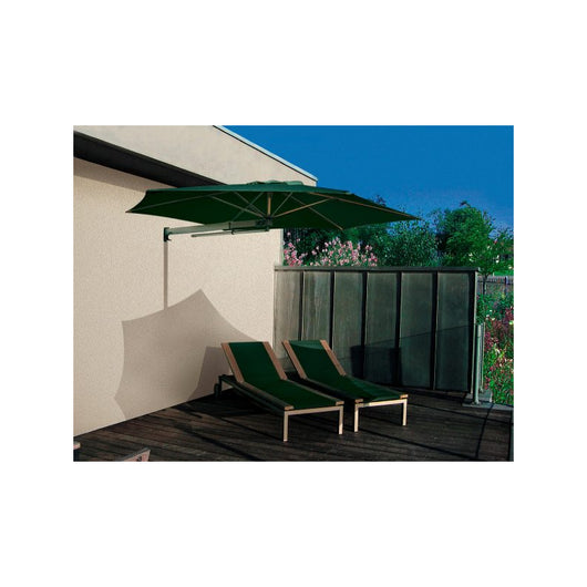 Ombrellone da muro Parrot Made in Italy ø cm 270 - Verde