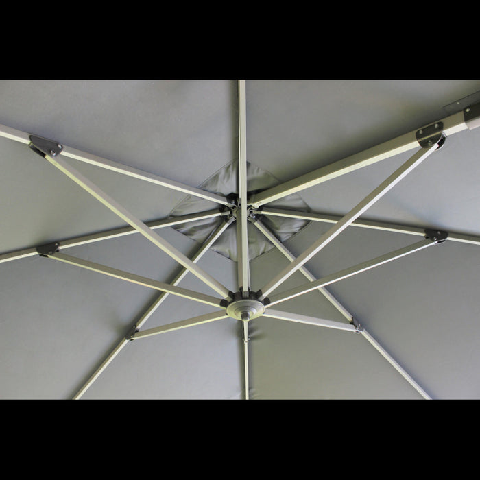 OMBRELLONE DARWIN GRIGIO P/L 3 X 4 TELO GRIGIO