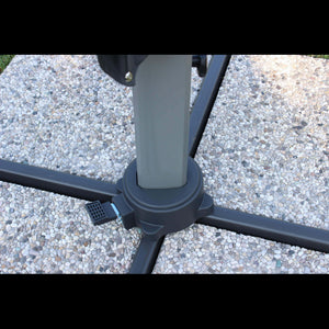 OMBRELLONE DARWIN GRIGIO P/L 3 X 4 TELO GRIGIO