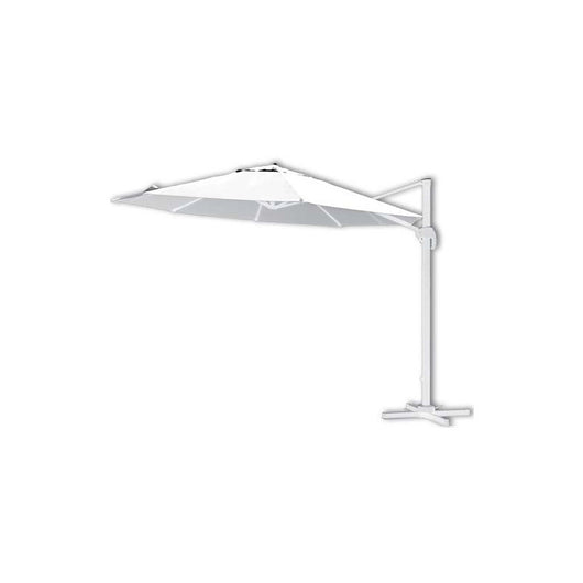 Ombrellone in Alluminio Laterale Premium White Cm.350