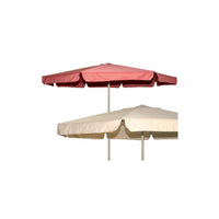 Ombrellone in Alluminio Salmone da 350 cm con Bordo