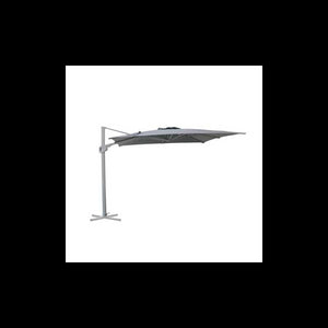 Ombrellone Noah alluminio grigio 3x3M con cover