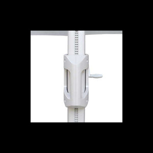 Ombrellone Noah alluminio grigio 3x3M con cover