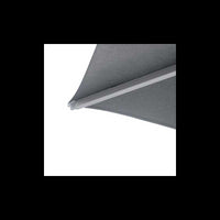 Ombrellone Noah alluminio grigio 3x3M con cover