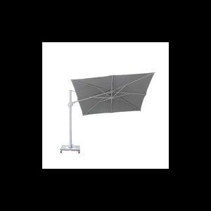 Ombrellone Noah alluminio grigio 3x3M con cover