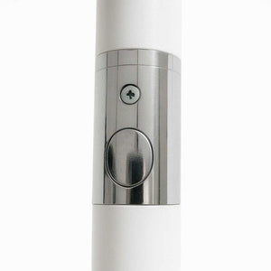 Ombrellone palo centrale 2x3h2,43m bianco alluminio michigan (no base)