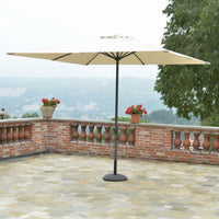 Ombrellone palo centrale 3x3h2,65m sabbia alluminio michigan (no base)