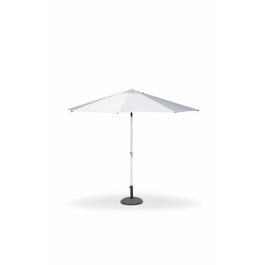 Ombrellone palo centrale 3x3h2,65m bianco alluminio michigan (no base)