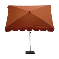 Ombrellone palo centrale Allegro Made in Italy - 150 x 240 cm - TERRACOTTA