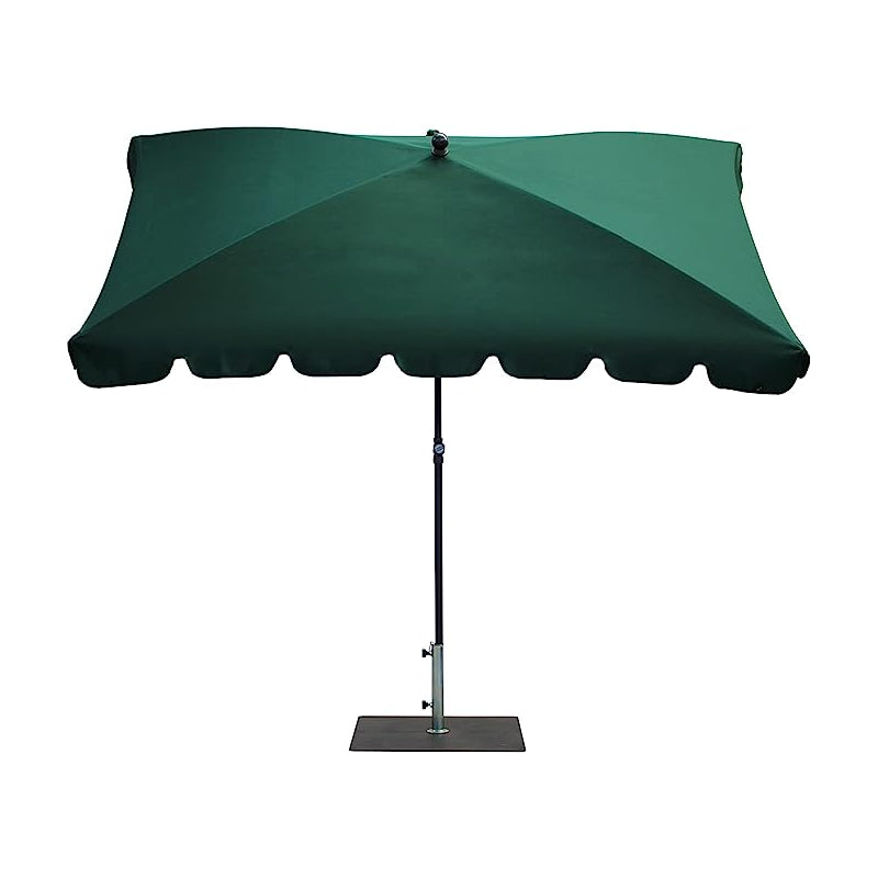 Ombrellone palo centrale Allegro Made in Italy - 150 x 240 cm - Verde