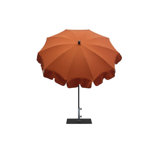 Ombrellone palo centrale Allegro Made in Italy - diametro 200 cm - TERRACOTTA