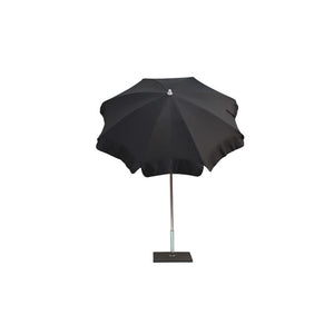 Ombrellone palo centrale Alux Made in Italy - diametro 200 cm - Antracite