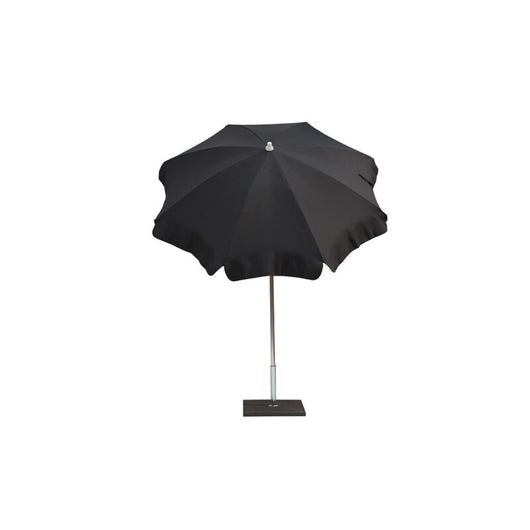 Ombrellone palo centrale Alux Made in Italy - diametro 200 cm - Antracite