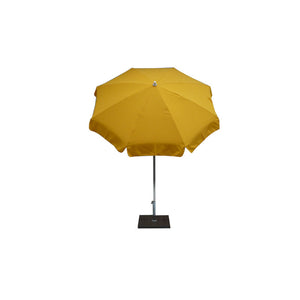 Ombrellone palo centrale Alux Made in Italy - diametro 200 cm - Giallo