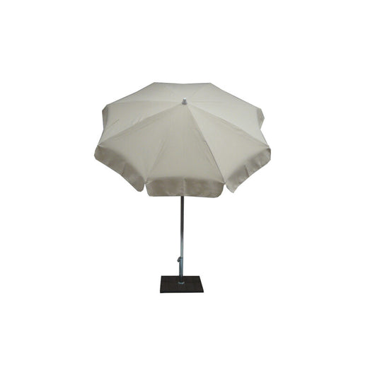 Ombrellone palo centrale Alux Made in Italy - diametro 200 cm - Ecru