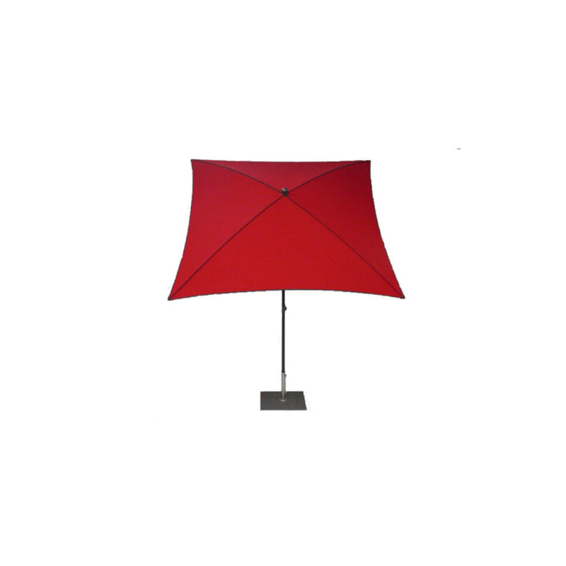 Ombrellone palo centrale Border Made in Italy - 200 x 200 cm - Rosso