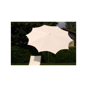 Ombrellone palo centrale Estrella Made in Italy - diametro 250 cm - Ecru