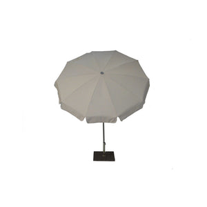 Ombrellone palo centrale Inox Made in Italy - diametro 200 cm - Ecru