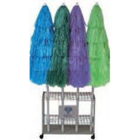 Ombrellone palo centrale Kenya in rafia Made in Italy - diametro 200 cm - Verde