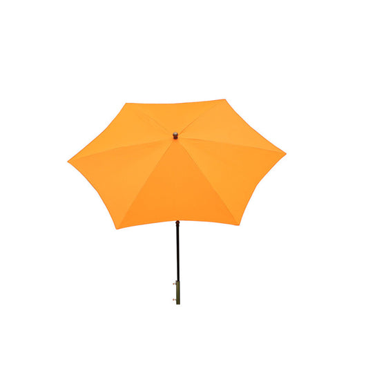 Ombrellone palo centrale Kronos Made in Italy - Diametro 250 - Arancio