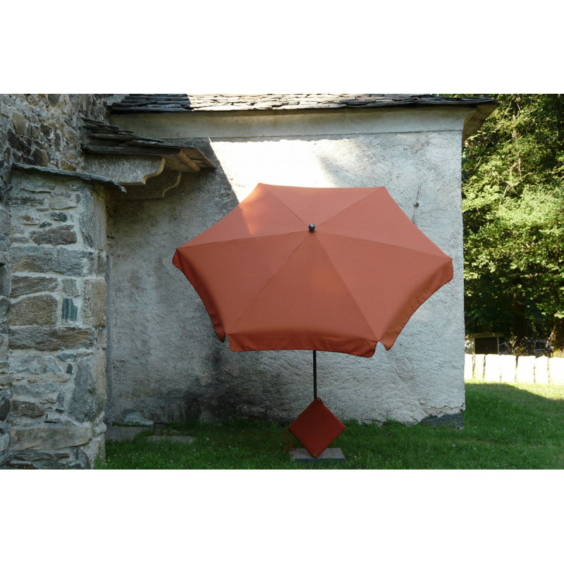 Ombrellone palo centrale Mare Made in Italy - diametro 250 cm - TERRACOTTA