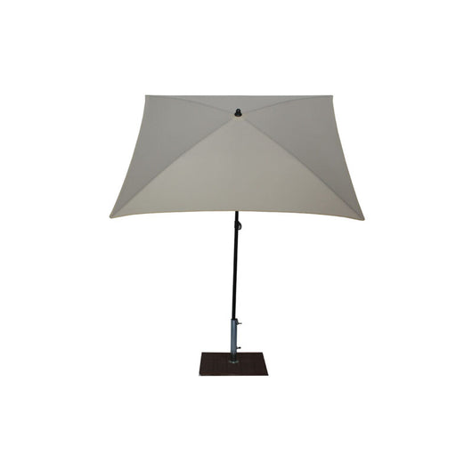 Ombrellone palo centrale Novara Made in Italy - 155 x 155 cm - grigio