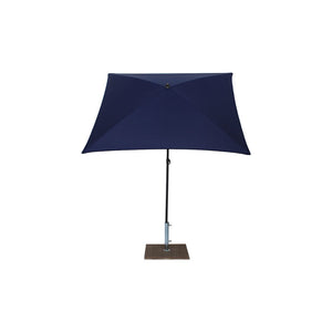 Ombrellone palo centrale Novara Made in Italy - 155 x 155 cm - blu