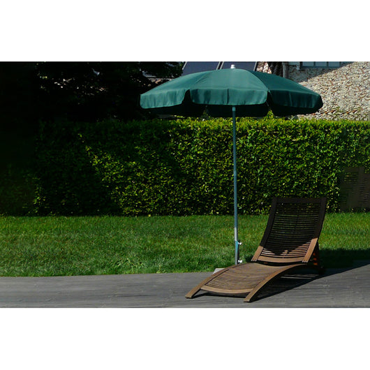 Ombrellone palo centrale Novara Made in Italy - diametro 200 cm - Verde