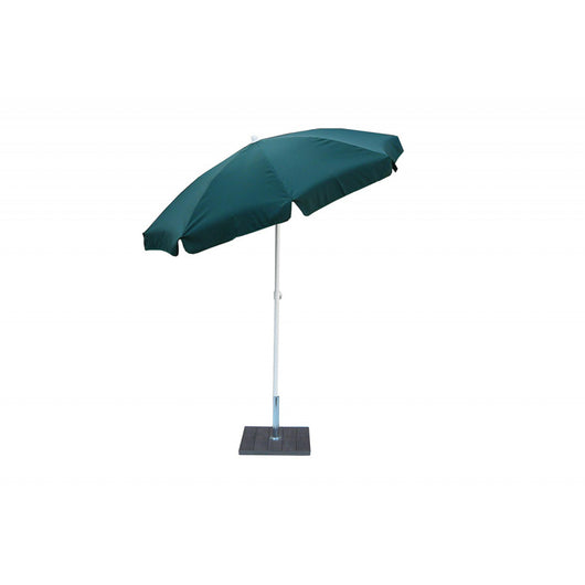 Ombrellone palo centrale Novara Made in Italy - diametro 200 cm - Verde