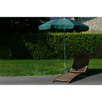 Ombrellone palo centrale Novara Made in Italy - diametro 200 cm - Verde