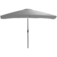 Ombrellone Palo Centrale Palamos Grigio