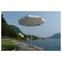 Ombrellone palo centrale Superalux Made in Italy - diametro 200 cm - turchese