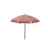 Ombrellone palo centrale Superalux Made in Italy - diametro 200 cm - bianco arancio