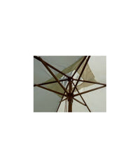 Ombrellone palo centrale Timbers Made in Italy - 200 x 300 cm - Ecru