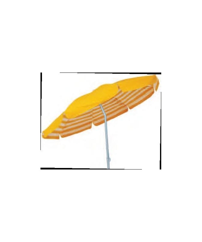 Ombrellone palo centrale Venezia bicolore Made in Italy - diametro 200 cm - Giallo