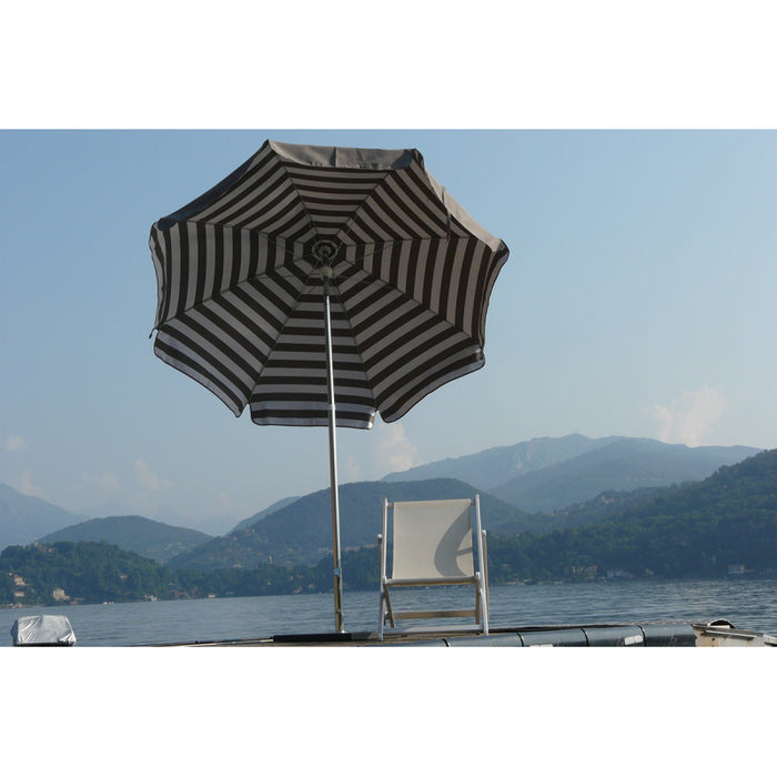 Ombrellone palo centrale Venezia bicolore Made in Italy - diametro 200 cm - Talpa