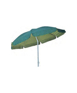 Ombrellone palo centrale Venezia bicolore Made in Italy - diametro 200 cm - Verde