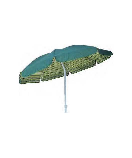 Ombrellone palo centrale Venezia bicolore Made in Italy - diametro 200 cm - Verde