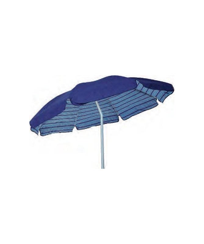 Ombrellone palo centrale Venezia bicolore Made in Italy - diametro 200 cm - blu