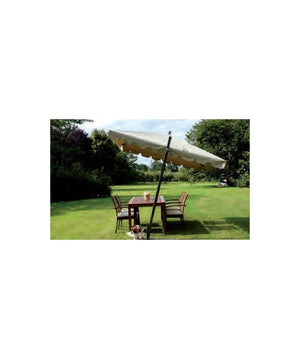 Ombrellone palo laterale Allegro Made in Italy - 250 x 250 cm - Bianco