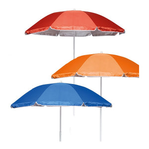 Trade Shop - Ombrellone Per Spiaggia Mare Da 180 Cm 8 Stecche In Tessuto Tnt A Tinta Unita 6699056 -