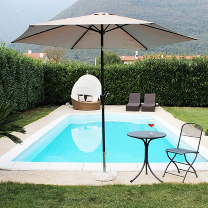 OMBRELLONE POLY ECO P/C Ø 3