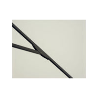 Ombrellone Quadrato 3X3 Fusto Antracite Poliestere Ecru' Moia