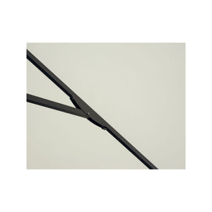 Ombrellone Quadrato 3X3 Fusto Antracite Poliestere Ecru' Moia