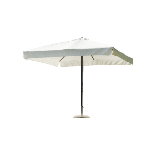 Ombrellone Quadrato 3X3 Fusto Antracite Poliestere Ecru' Moia