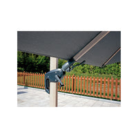 Ombrellone quadrato MOIA 3x3 mt