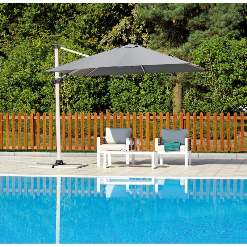 Ombrellone quadrato MOIA 3x3 mt