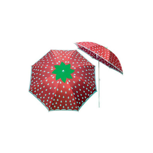 Ombrellone Spiaggia Frutta Fragola Cm.180