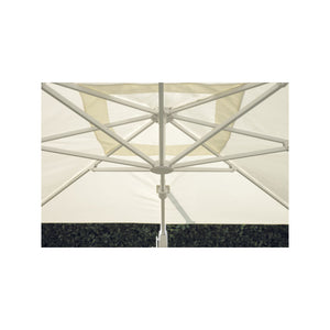 Ombrellone Tennessee 3X3 Mezza Base Bianco Moia