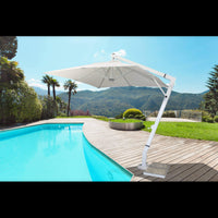 OMBRELLONE VENERE BIANCO DE LUXE P/ L 3 X 4